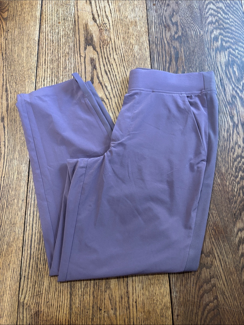 Athleta Mauve Stretch Trousers